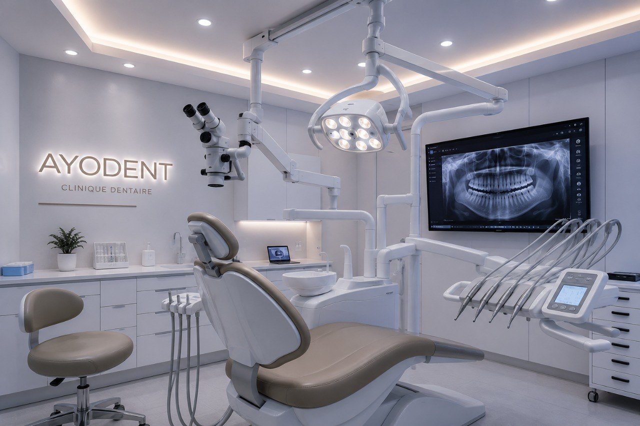 Salle d’opération dédiée à la chirurgie dentaire et à l’implantologie chez Ayodent